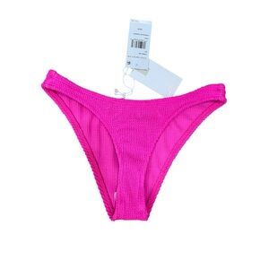 Good American Hot Pink Bikini Bottom